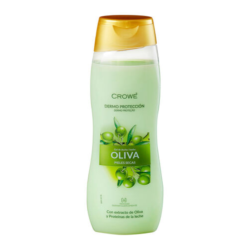 Gel de ba&ntilde;o oliva y leche CROWE 750ml image number