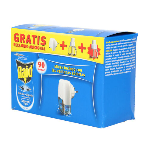 Insecticida electrico RAID aparato+2 recambios image number