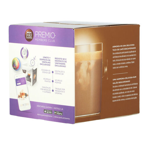 Caf&eacute; DOLCE GUSTO leche descafeinado 16 c&aacute;psulas image number