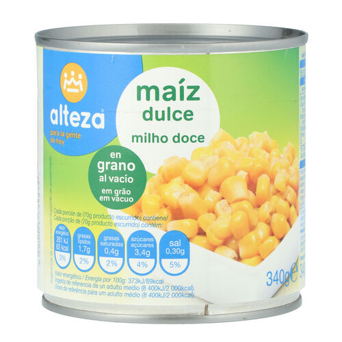 Ma&iacute;z dulce ALTEZA 340g image number