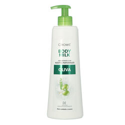 Body milk oliva CROWE dosificador 400ml