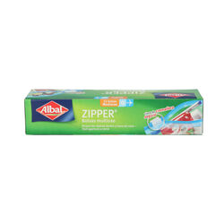 BOLSA MULTIUSOS ZIPPER ALBAL MEDIANAS 1L 12 BOLSAS