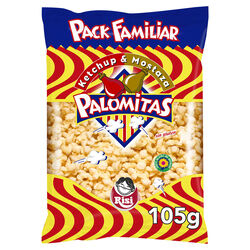 PALOMITAS SABOR KETCHUP Y MOSTAZA RISI 105g