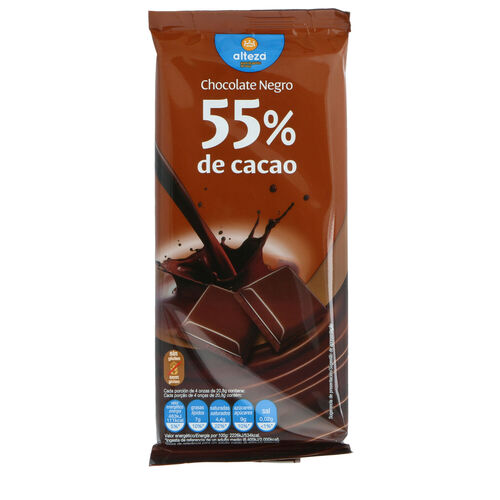 CHOCOLATE NEGRO 55% ALTEZA 125g image number
