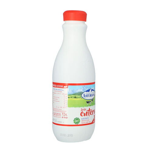 Leche entera Central Lechera ASTURIANA 1,5L image number