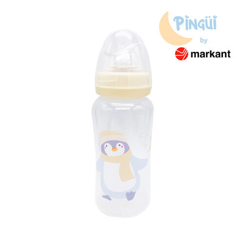 Biberon con tetina de silicona 3 posiciones ping&uuml;i 360ml image number