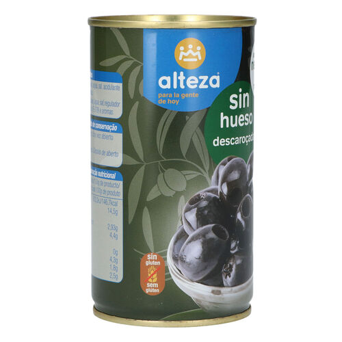 Aceituna negra ALTEZA sin hueso 350g image number
