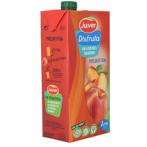NECTAR DE MELOCOTON DISFRUTA JUVER 1,5L image number