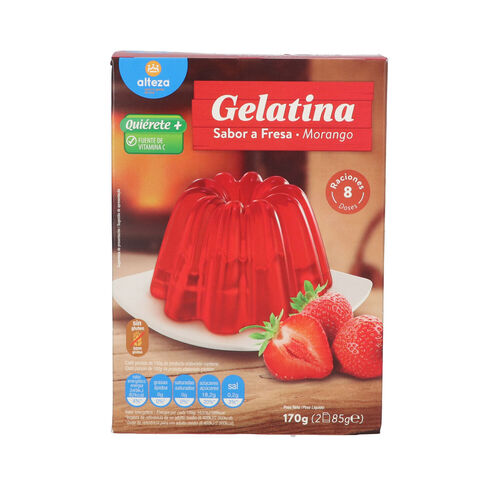 Gelatina ALTEZA fresa pack 2x85g image number