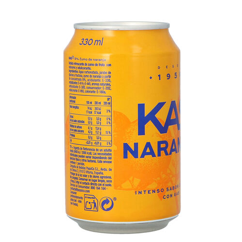 KAS NARANJA LATA 330ML image number