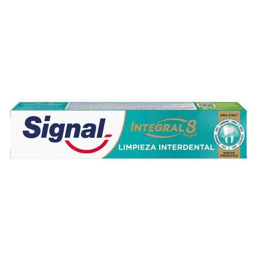 Dentifrico limpieza interdental placa integral8 signal75ml image number