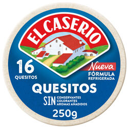 Quesitos EL CASERIO 16 porciones 250g
