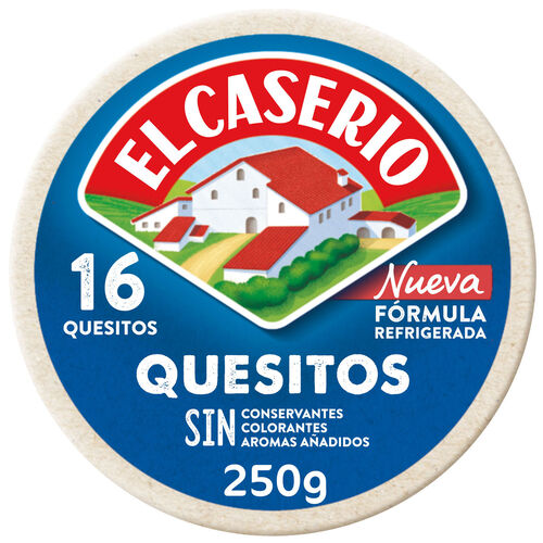 QUESITOS EL CASERIO 16 PORCIONES 250g image number