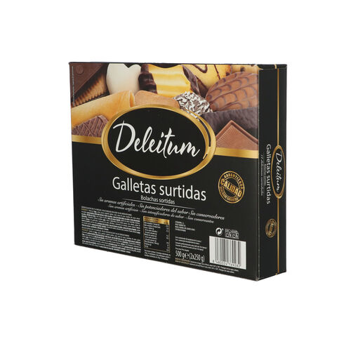 GALLETAS DELEITUM SURTIDAS 500g image number