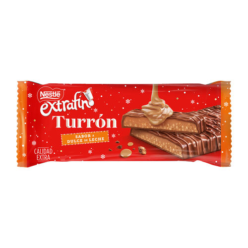 Turrón sabor a dulce de leche Extrafino NESTLÉ 215g image number