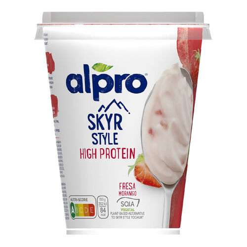 Postre vegetal estilo skyr con fresa ALPRO 400g image number
