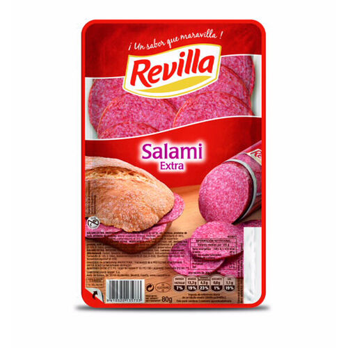 SALAMI EXTRA REVILLA 65g image number