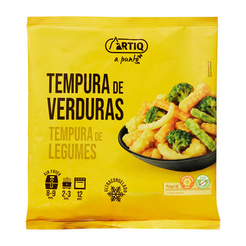 Tempura de verduras congelada ARTIQ 400g image number