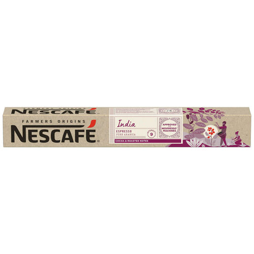 CAFE EXRESO INDIA NESCAFE 10 CAPSULAS image number