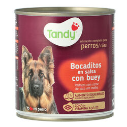 ALIMENTO PARA PERROS BOCADITOS CON BUEY TANDY 720g