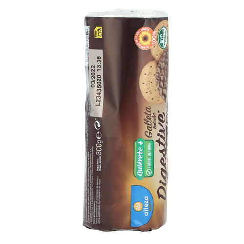DIGESTIVE CHOCOLATE ALTEZA 300g image number