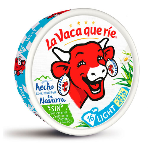 Queso light LA VACA QUE RIE 16 porciones image number