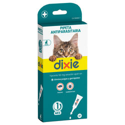 Pipeta antiparasitaria para gato DIXIE 1ud