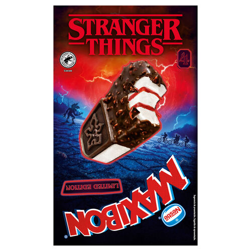 Helado Stranger Things MAXIBON 4x140ml image number