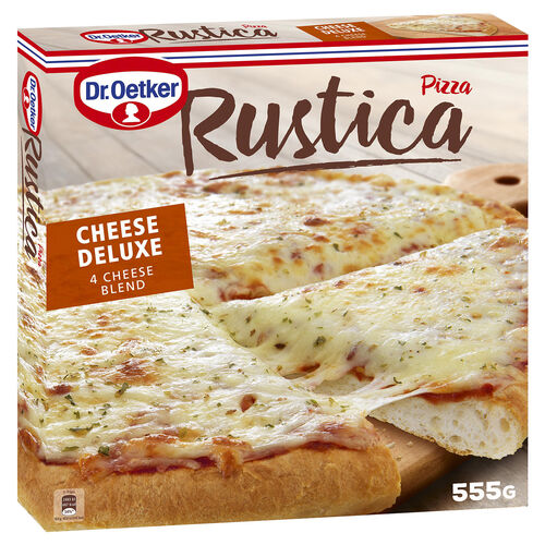 Pizza Cheese Deluxe Rustica DR. OETKER 555g image number