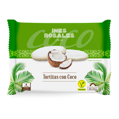 Tortitas con coco INÉS ROSALES 120g image number
