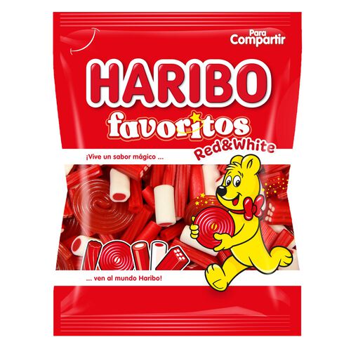 FAVORITOS HARIBO RED WHITE 150g image number