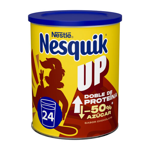 Cacao soluble doble de prote&iacute;na Up NESQUIK 330g image number