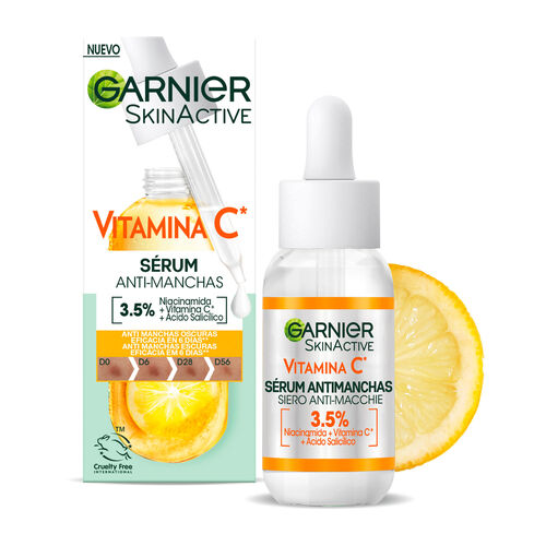 SERUM ANTIMANCHAS VITAMINA C SKIN ACTIVE GARNIER 30ml image number