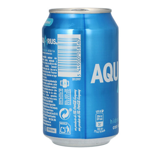 Bebida isot&oacute;nica AQUARIUS lata 33cl image number