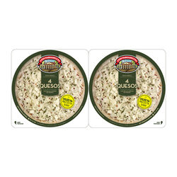Pizza congelada 4 quesos CASA TARRADELLAS 2x200g