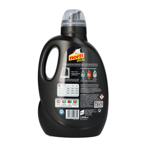 Detergente NORIT negro 28 lavados 1.5L image number