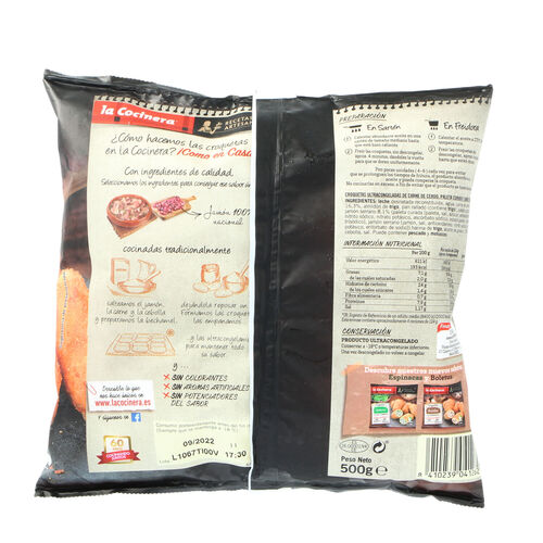 Croquetas de cocido congeladas LA COCINERA 500g image number
