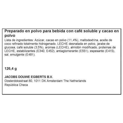 Caf&eacute; soluble capuccino MILKA MARCILLA 120g image number