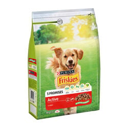 Comida seca para perro adulto activo 5 Promises FRISKIES 3kg