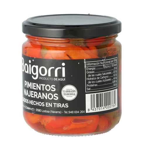 PIMIENTO BAIGORRI NAJERANO 350g image number