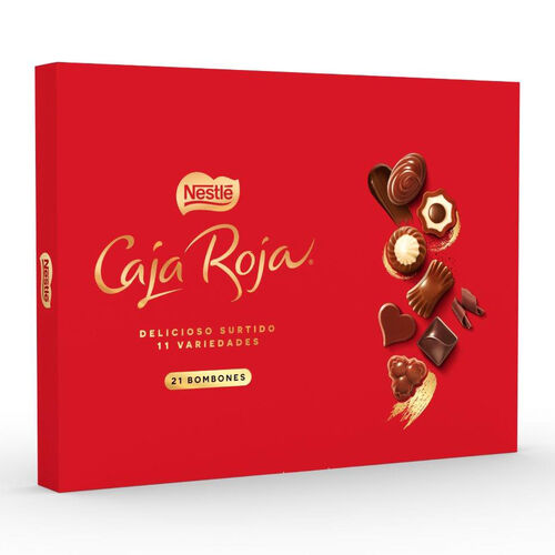SURTIDO DE BOMBONES CAJA ROJA NESTLE 198g image number