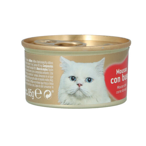 ALIMENTO EN  MOUSSE PARA GATOS CON TERNERA TANDY 85g image number