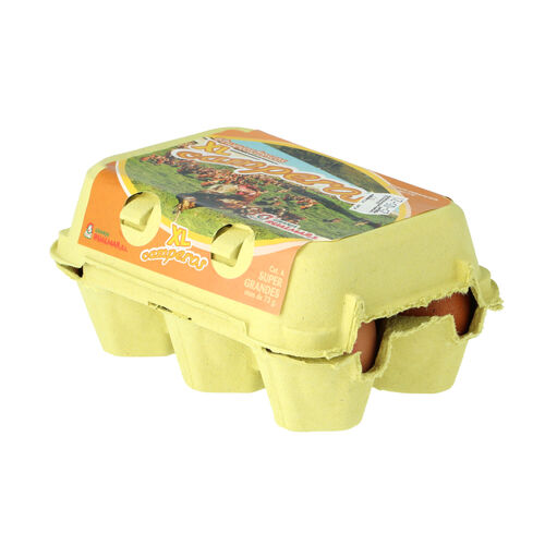 Huevos camperos 'XL' GRANJA RUALMAR 6uds image number