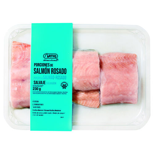 Porciones de salm&oacute;n rosado salvaje ARTIQ 230g image number