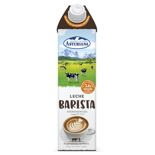 LECHE BARISTA CENTRAL LECHERA ASTURIANA 1L image number