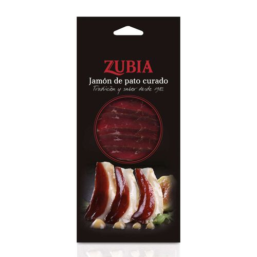 Jam&oacute;n de PATO curado en lonchas ZUBIA 50g image number