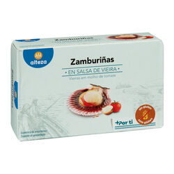Zamburi&ntilde;as en salsa de VIEIRA ALTEZA 120g