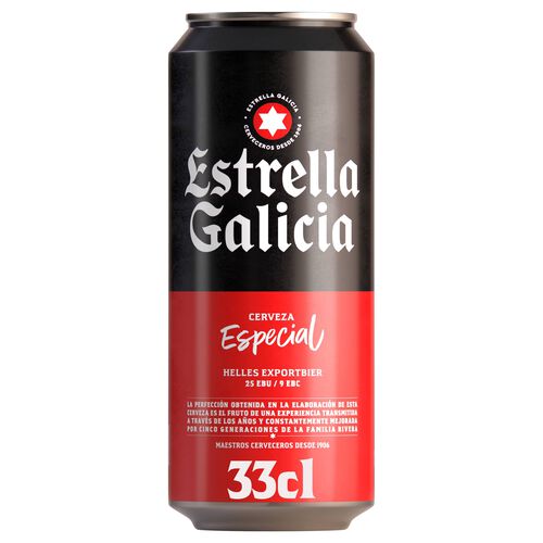 Cerveza ESTRELLA GALICIA 33cl image number