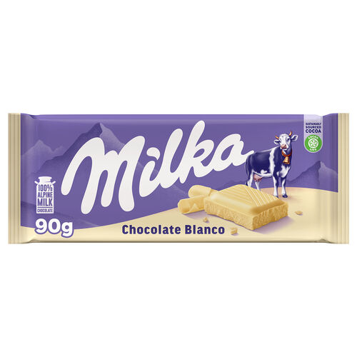 Chocolate Blanco MILKA 90g image number