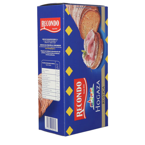 HOGAZA DE PAN RUSTICO RECONDO 240g image number